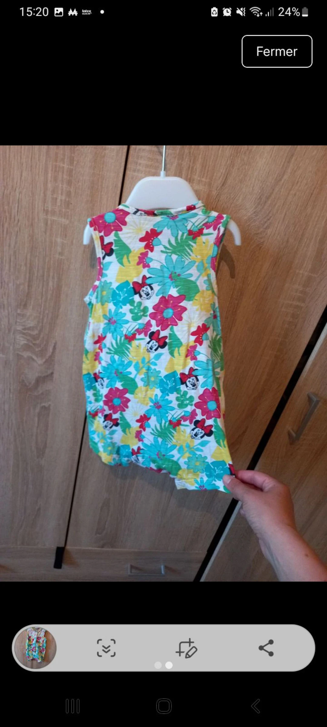 Combishort para meninas 9 meses (71cm) – photo 2